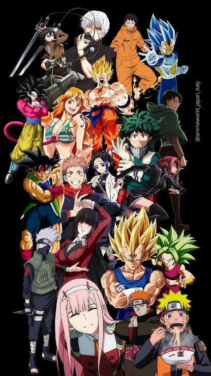 Melhores Personagens dos Animes